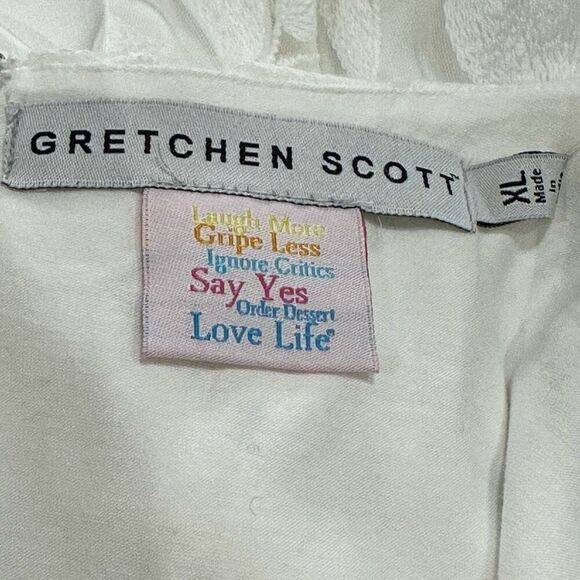 Gretchen Scott White Lace Overlay Tank Dress | NWT - Picture 4 of 6